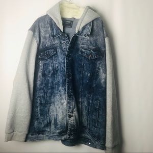 NWT Company Righty One jean Jacket hoodie size 4XL